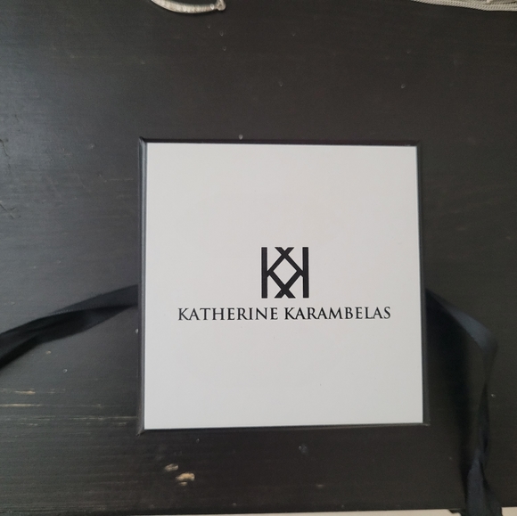 Silver Earrings with Pink Gem - Picture 6 of 7